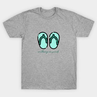 Walking on sand T-Shirt